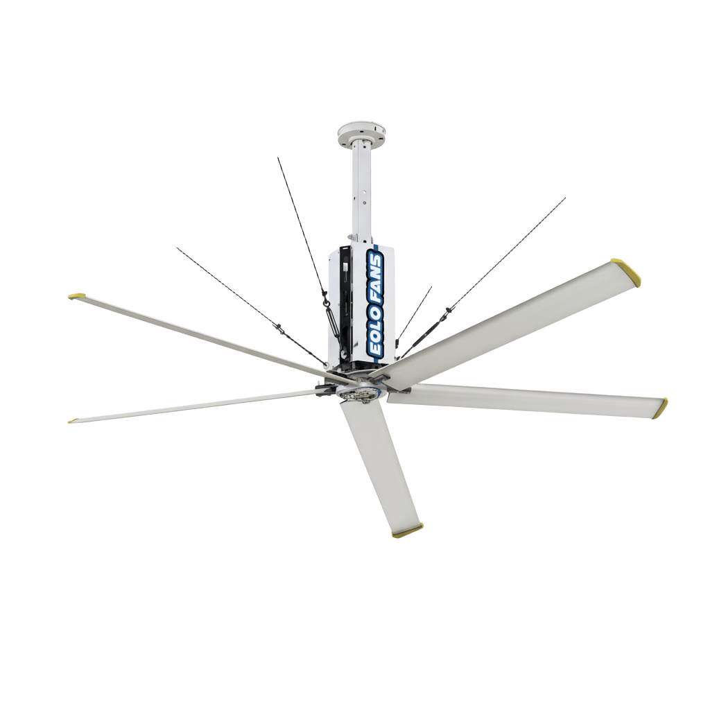 Ventilador industrial de techo